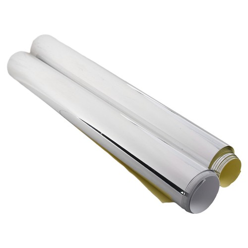 Spiegelblattfolie mit Selbstklebend 0 1MM dick 50*200cm Wohnkultur Entfernbar