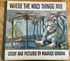 Where the Wild Things Are Children s Book, 1963 1st Printing, Maurice Sendak HB