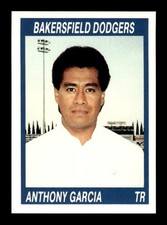 1990 Cal League Bakersfield Dodgers 245 Anthony Garcia TR BXCP09