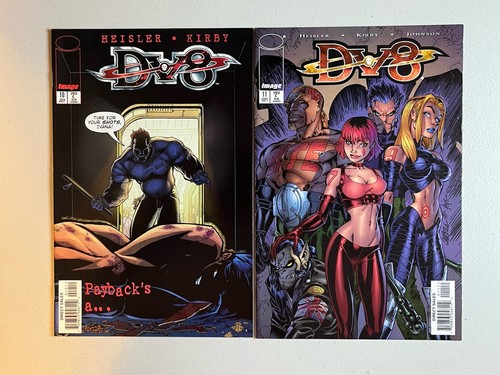 Lote de 11 libros DV8 (imagen 1997) números 1-11 ~ envío gratuito - Imagen 8 de 10