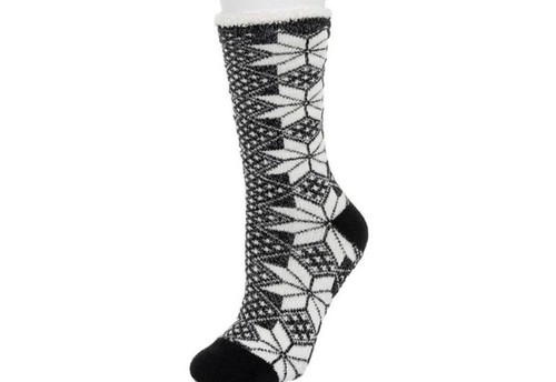 Neu mit Etikett Cuddle Duds Damen-Hüttenschuhe Plüsch doppellagig Lounge Gripper Größe 4-10 - Bild 1 von 6