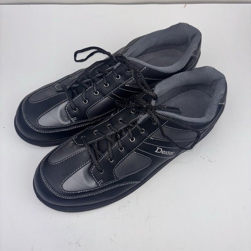 Dexter Men's Pro Am II (2) Black/Grey Bowling Shoes Size 14 M(D) EUC - Picture 2 of 21