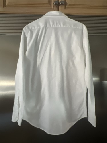 ZARA MAN SHIRT MENS Super Slim Fit MED (Or like Sm/Med Fit Chest 38 ) NECK 15” - Picture 4 of 4