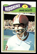 1977 Topps Jake Scott Washington Redskins #192