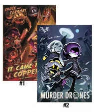HOT!!!! New It Came From Copper 9 Murder Drones Poster, Home Decor Unframed