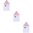  3 Pack Soft Wall Stickers Baby Girl Bedroom Decals for Kids Self Adhesive