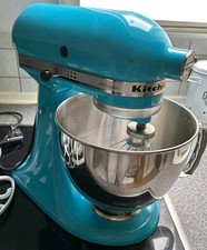 KitchenAid Artisan 300w Küchenmaschine 4,8L Aqua Sky inkl. Eisansatz