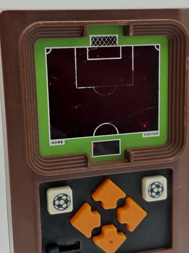 Vintage 1978 Mattel Electronics SOCCER Handheld Game Tested & Works Great!_ - Picture 5 of 11