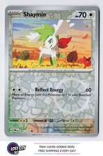 Shaymin 087/131 - SV: Prismatic Evolutions Uncommon REVERSE Holo NM