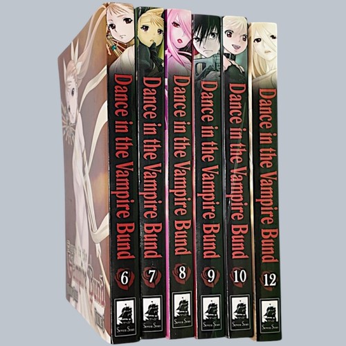 Seven Seas Manga Dance in the Vampire Bund Volumes 6 7 8 9 10 12 Lot Good