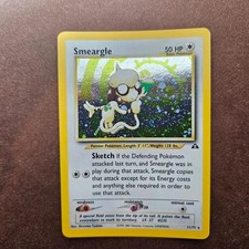 Smeargle 11/75 Pokemon Neo Discovery Holo Rare Card - LP