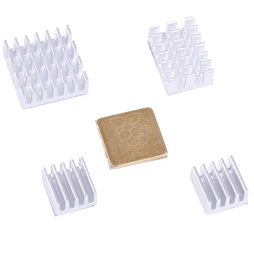 Kit refroidisseur radiateur dissipateur thermique aluminium 5 pièces pour Raspberry Pi 2/3/4 3B ^* - Photo 13/16