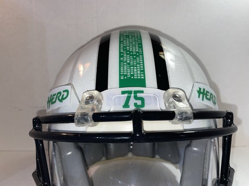 Marshall University 2018 Thundering Herd Trophy Helmet Riddell Speed Sz XLarge - Picture 6 of 24