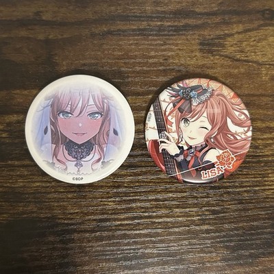 Bangdream Roselia Bandori Imai lisa two badges anime peripherals
