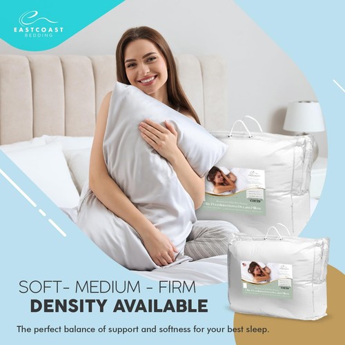 Goose Down Sleeping Pillow White 600 Fill Power with 400 Thread Count 100% Co... - Picture 6 of 7