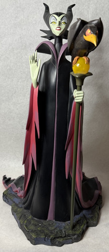 Disney Maleficent GROSSE FIGUR 24" Dornröschen Bösewicht KOSTENLOSER VERSAND A27