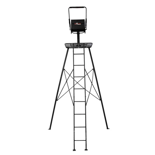 Defender Tripod Whitetail Deer Above Hunting Outdoors Padded 360 Degree Rotat...