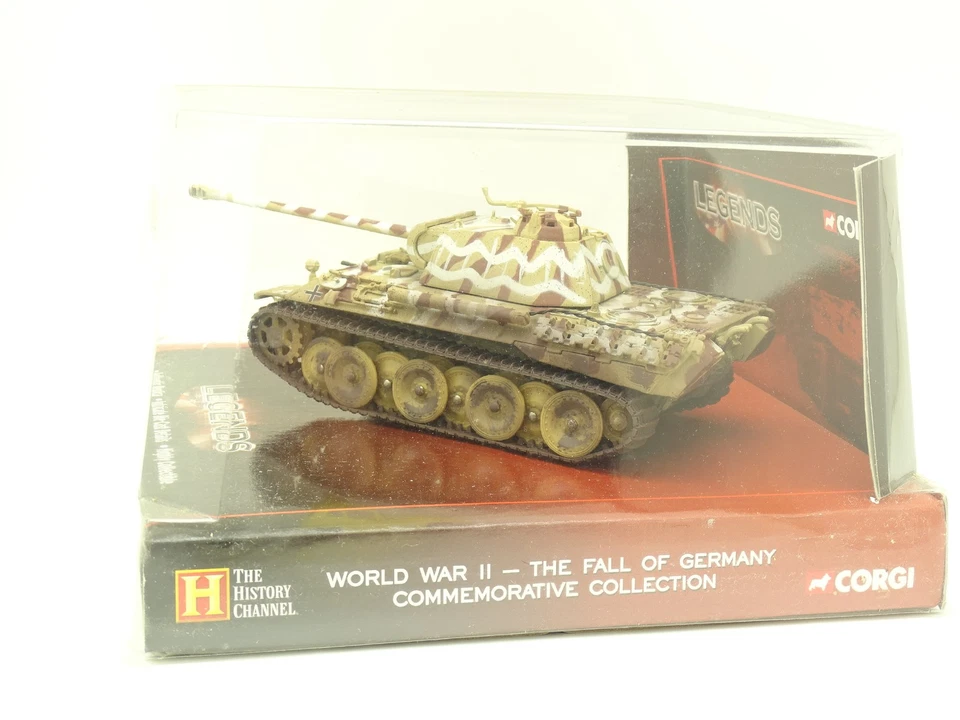 Corgi Army Military 1/50 - Char Tank Panther V Ausf G Germany 1945 HC60211 - Image 2 of 2