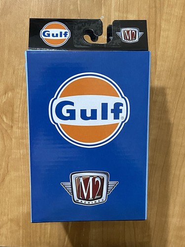 2025 M2 Machines Gulf Set Of 6 With 1973 Cheyenne Super 10 Chase And Sleeve - Picture 5 of 5