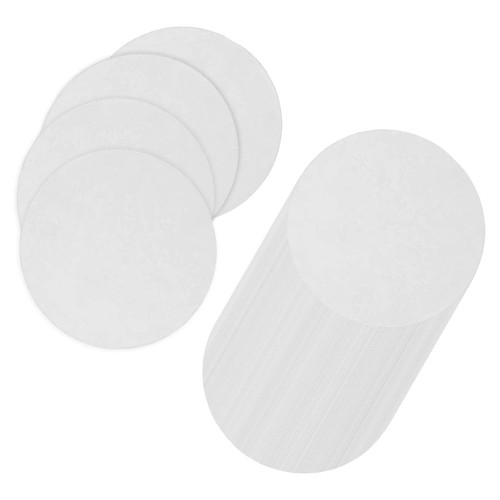 100pcs Round Microwave Oven Insulation Paper, Microwave Kiln Fusing Pottery C...