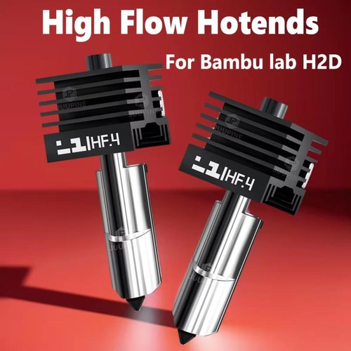 1 Set For Bambu Lab H2D Hotend Nozzle Silicone Cover Heating Block Kit KP - Photo 2/14