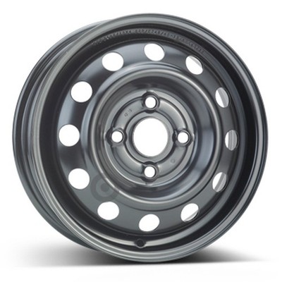 ALCAR STEEL 13'' 4J 4x100 ET 46 54 BLACK Car Iron Wheels