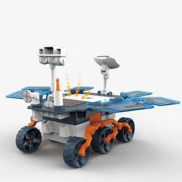 Solar Mars Rover Toys STEM DIY Toy for Kids Educational Electric Model with Sola - Picture 2 of 8