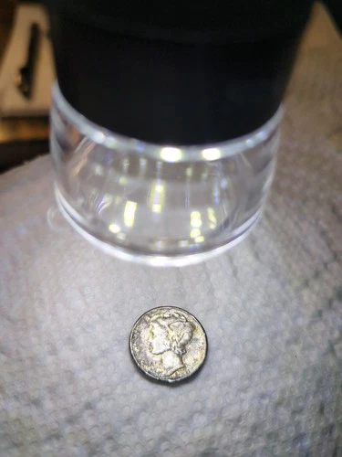 1943 Mercury Dime 10c UNC Tonned k166