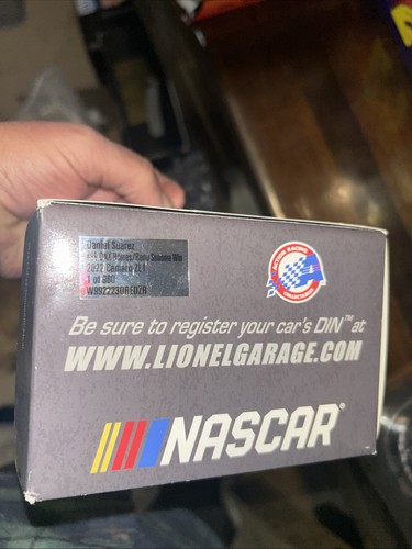 NASCAR LER Diecast 1:24 Race Winner Daniel Suarez #99 OXN Homes / Renu Sonoma Win - Bild 7 von 9