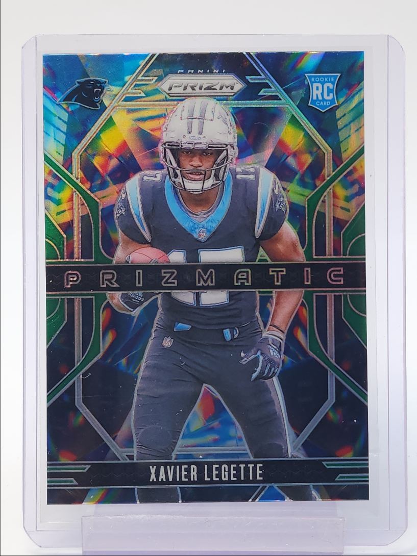 XAVIER LEGETTE 2024 PANINI PRIZM PRIZMATIC ROOKIE FOOTBALL GREEN RC Q3860