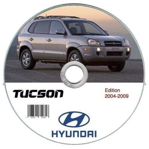 Hyundai Tucson 2004-2009 Manual De Taller En Cd - Imagen 1 de 6