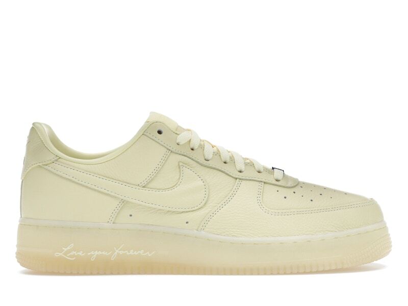 Кроссовки Nike NOCTA x Air Force 1 Low Certified Lover Boy - лимонного оттенка - CZ8065-800