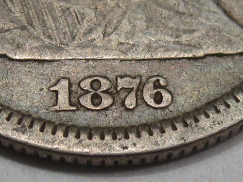1876 Seated LIBERTY Quarter. #37 - Picture 3 of 6