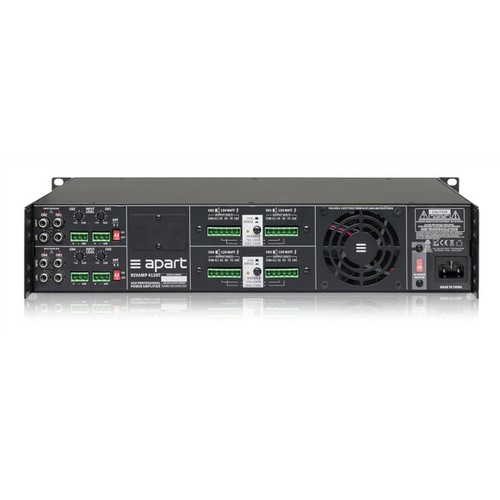 Apart REVAMP 4120T 4-Channel Power Amplifier 4x120W Professional Audio Amp - Picture 3 of 3