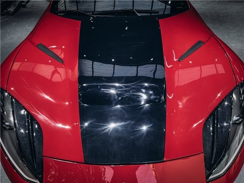 Faros con cubierta de faro estilo MSY súper rápidos de carbono seco para Ferrari 812 17-20 - Imagen 5 de 23