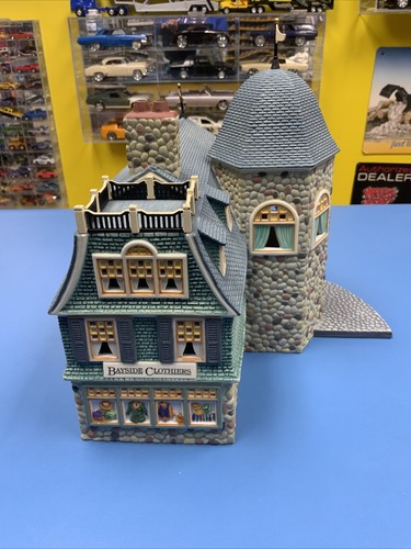 Dept. 56 Seasons Bay 1st Edition Bay Street Shops Set of Two 53301 Xmas Village - Picture 14 of 18