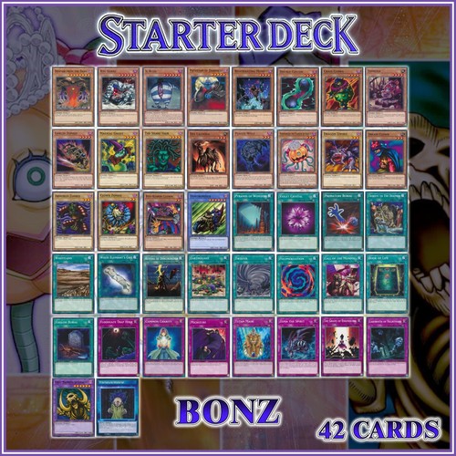 STARTER DECK BONZ 42 Zombie Dragon Goblin Clown Despair from the Dark YuGiOh🧟 - Picture 2 of 2