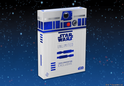 SDCC 2025 STAR WARS UNLIMITED CONVENTION EXCLUSIVE DROID CARD PACK R2-D2 Presale
