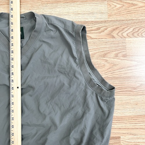 Hugo Boss Golf Scottsdale V-Neck Gray Nylon Vest Men’s 2XL - Picture 8 of 8
