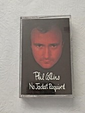 Phil Collins - No Jacket Required (1985) Music Cassette Tape 781240-4