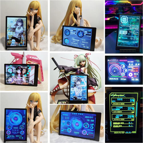 USB 3.5Inch IPS Display Screen Secondary Screen Mini Monitor For PC Feature-rich - Picture 7 of 9