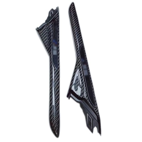 Para BMW F90 M5 2018-2021 Fibra de Carbono Guardabarros Lateral Ventilación de Aire Cubierta Tapicería Reemplazo - Imagen 7 de 15
