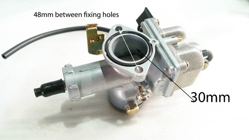 CAR07 CARBURETTOR 30MM FOR QUAD ATV BASHAN 200CC 250CC QUAD BIKE ATV PZ30 CARB - Picture 3 of 10