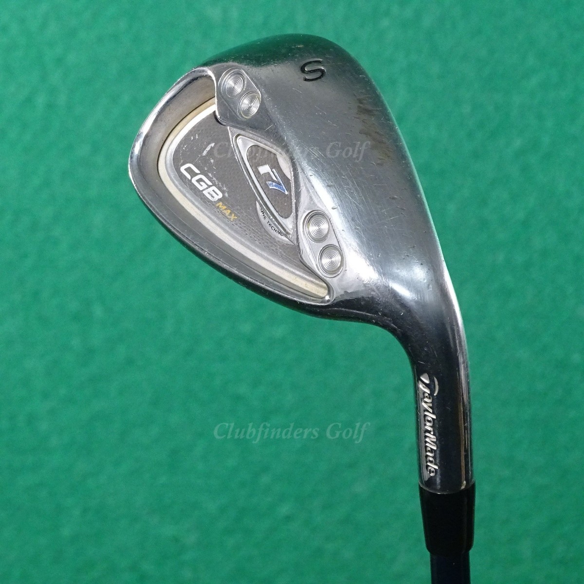 TaylorMade r7 CGB Max Sand Wedge Stiff Graphite Shaft TaylorMade Grip TaylorMade r7 CGB Max Sand Wedge Stiff Graphite Shaft TaylorMade Grip