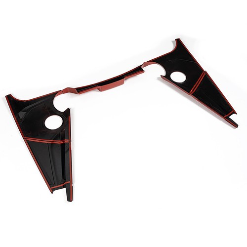Fit For 2020-2024 Corvette C8 Glossy Red Engine Bay Trim Panel Appearance Cover - Picture 10 of 16