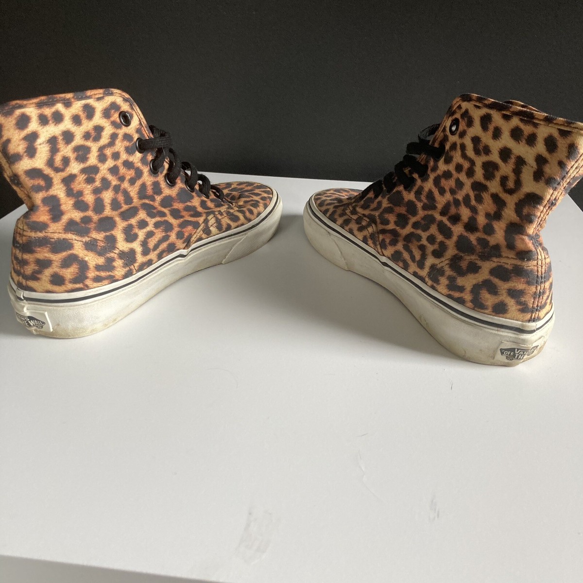 Cheetah high top vans 2025