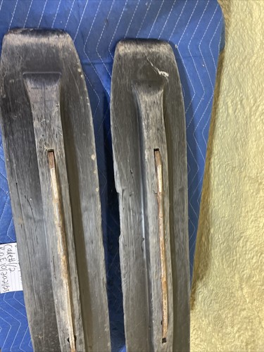 2008 Polaris Rmk 600 Gripper Skis Snowmobile Skis Runners Set Pair 142 - Picture 9 of 14
