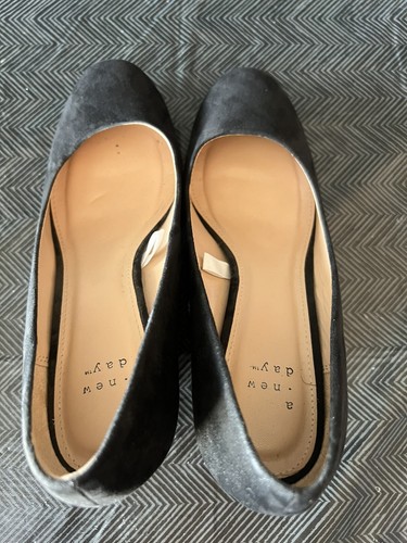 A New Day schwarzer Keilabsatz Größe 8  - Bild 6 von 7