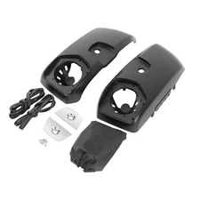 Matte Black Saddlebag Lids Cover Fit For Indian Challenger Dark Horse 2020-2025