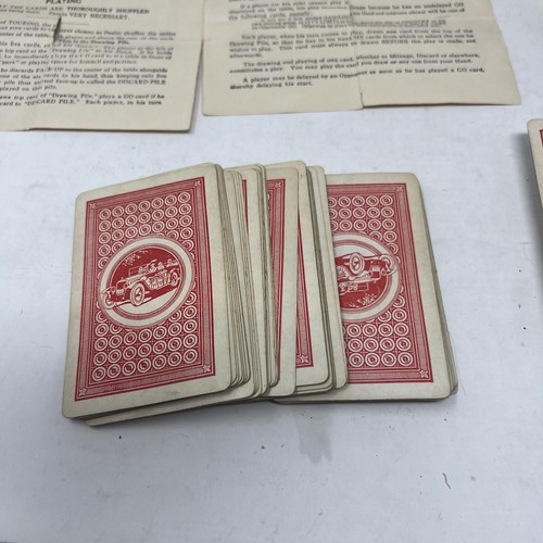 Vintage 1926 Parker Brothers "Touring" Famous Automobile Card Game Improved Ed - Picture 7 of 8